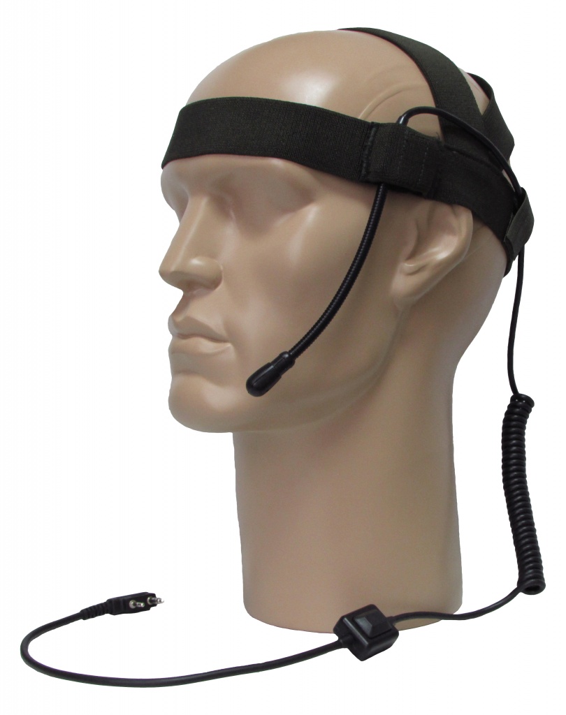 Headset with a bone conduction microphone.ГК-3